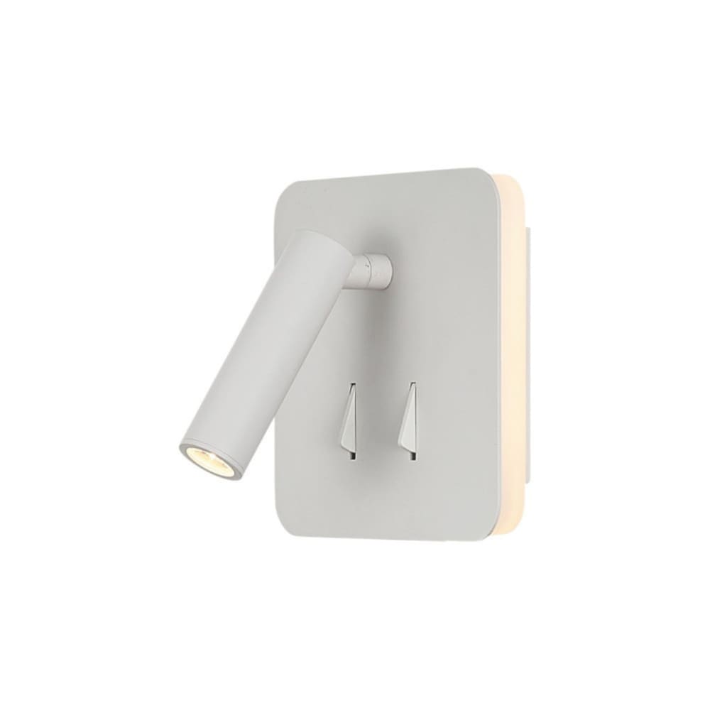 Applique tête de lit blanc led intégré