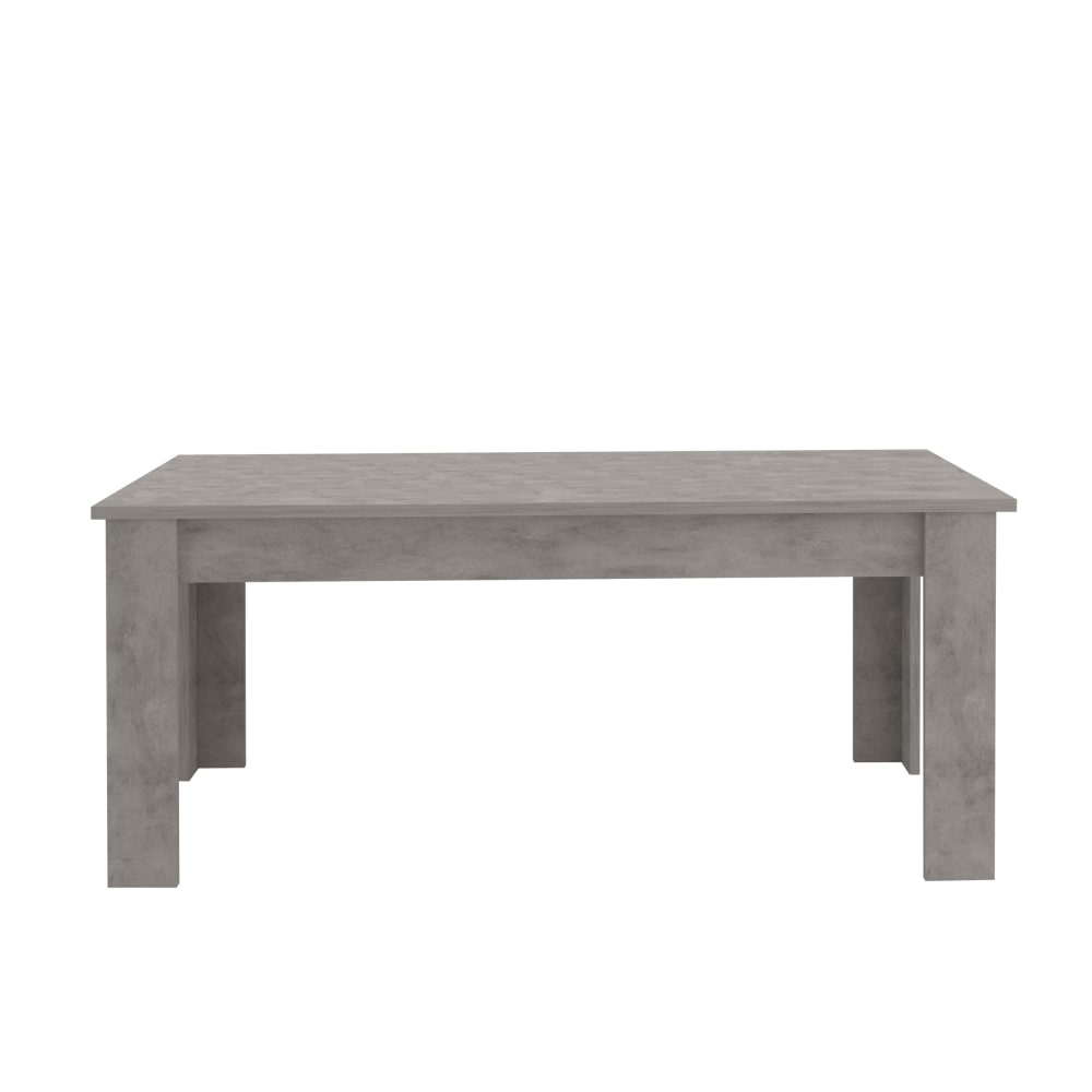 Table extensible 6-8 personnes 140/190 cm effet bois bronx