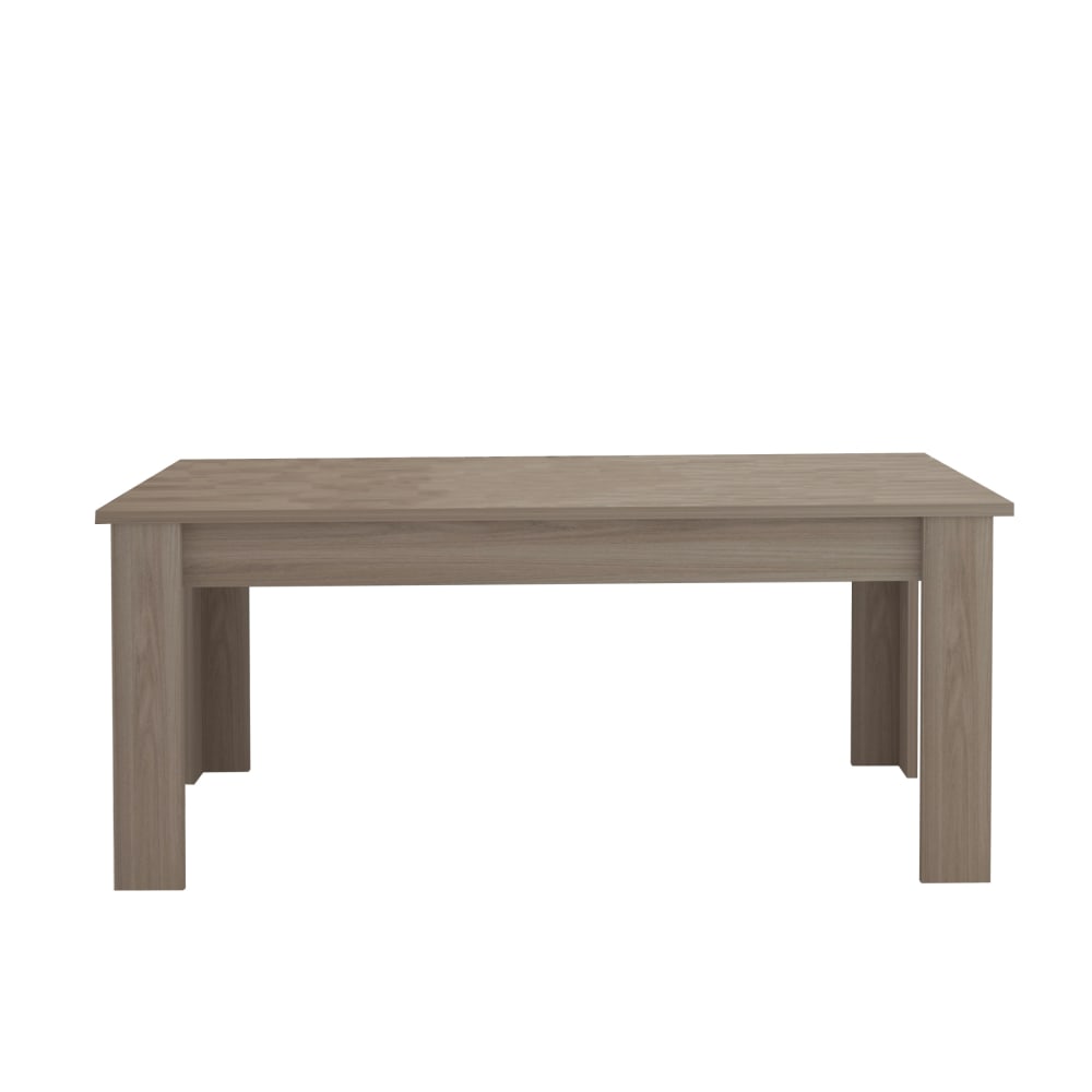 Table extensible 6-8 personnes 140/190 cm effet bois orme