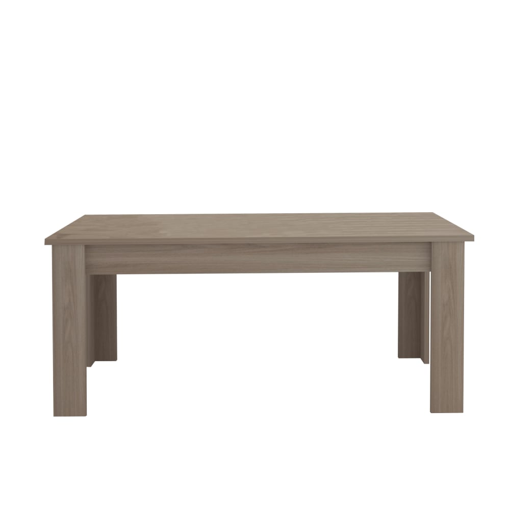 Table extensible 6-8 personnes 160/210 cm effet bois orme
