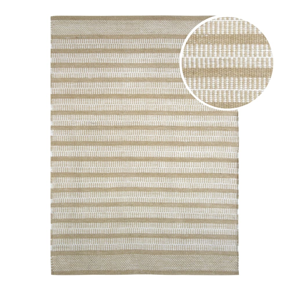 Tapis d'extérieur, rectangulaire, jaune, 160 x 230 cm