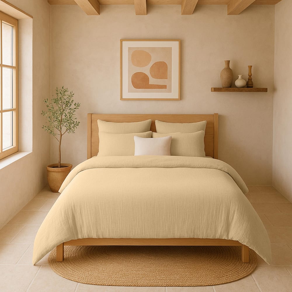 Housse de couette 220x240 - ecru