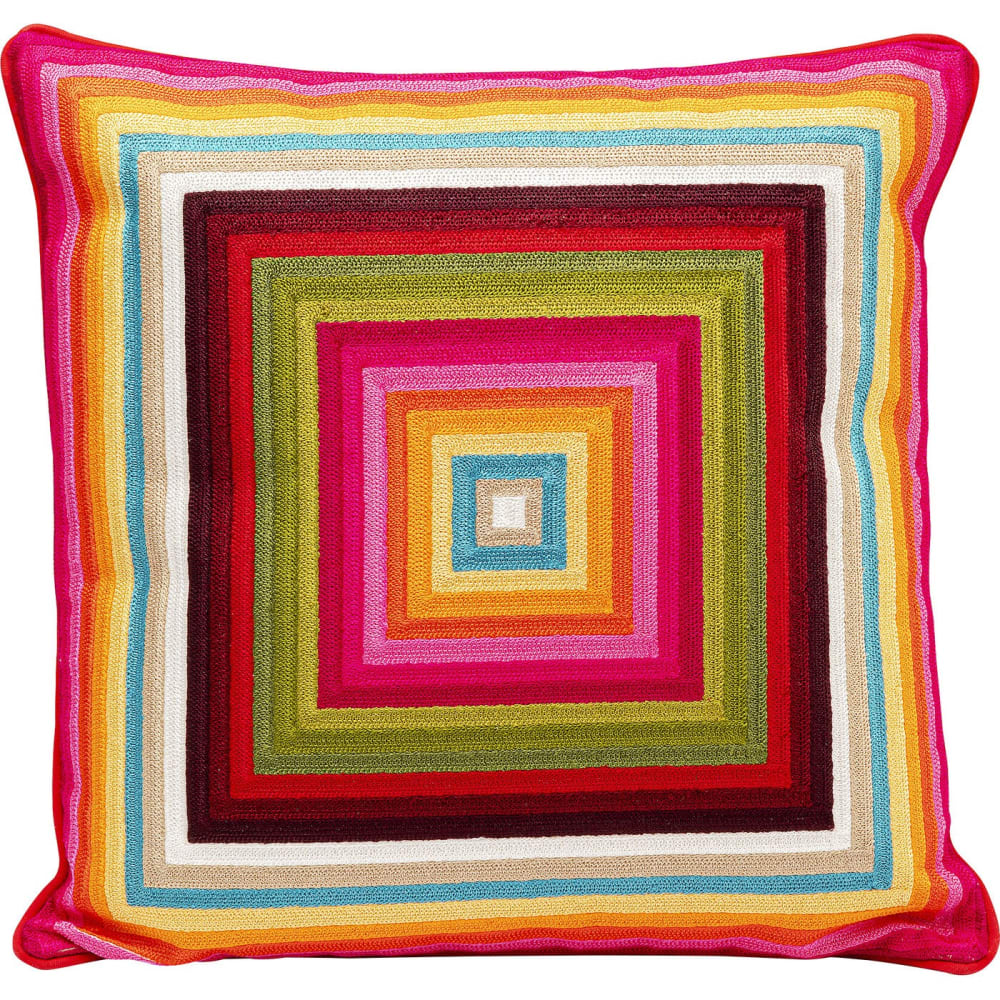 Coussin carrés multicolores - 50x50