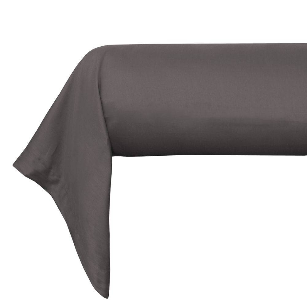 Blanc Avenue Pfulmenbezug 86x185 cm Baumwollsatin style classic chic Grau Öko-Tex Zertifikat Baumwolle