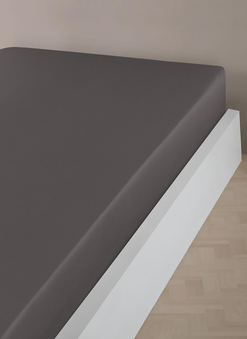 Spannbettlaken 90x190 cm Baumwollsatin - Maisons Du Monde