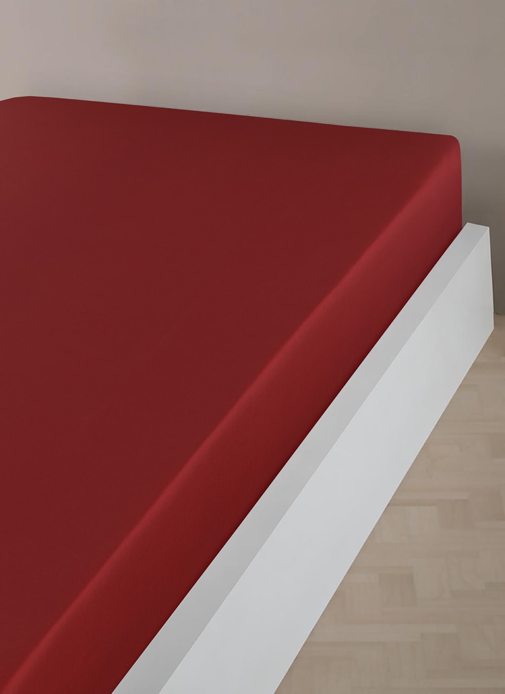Spannbettlaken 90x190 cm Baumwollsatin - Maisons Du Monde