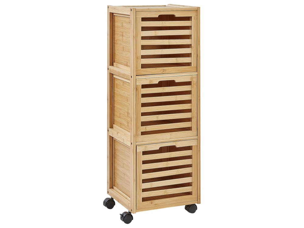 Meuble haut  bambou 32 cm marron clair — Beyit
