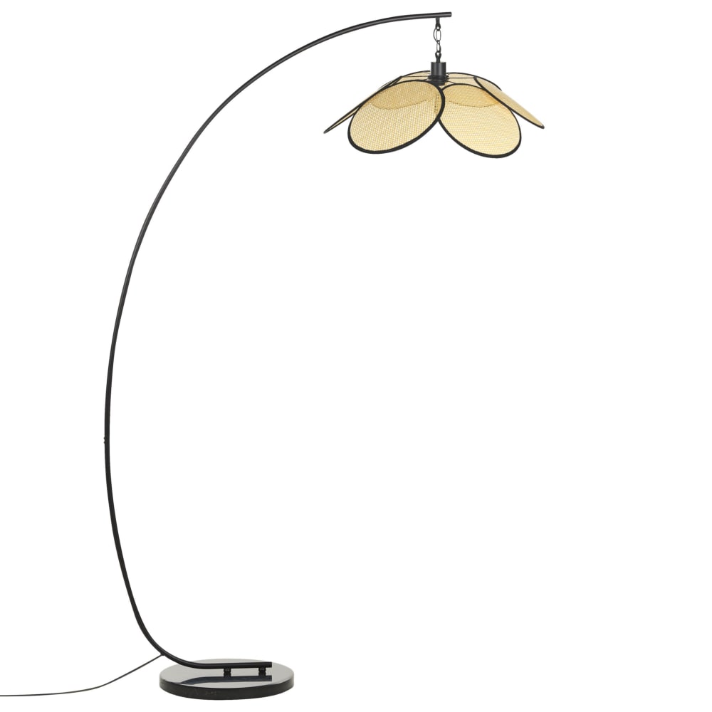 Lampadaire métal noir — vue 4