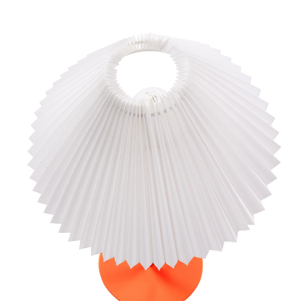 Lampe à poser métal orange — vue 4