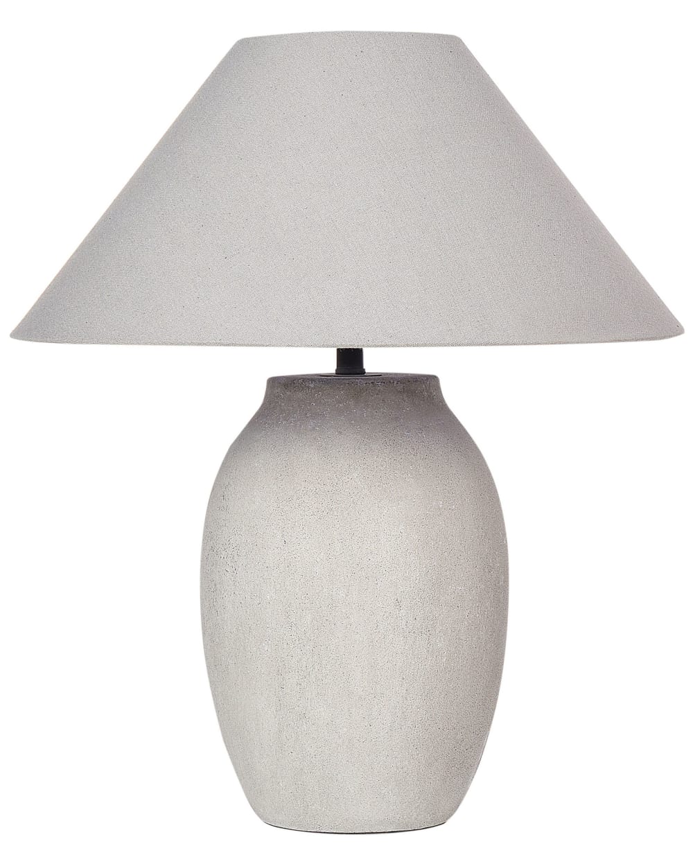 Lampe à poser céramique gris clair