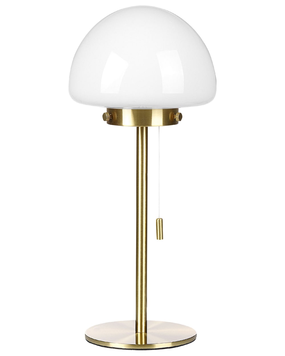 Lampe à poser métal doré