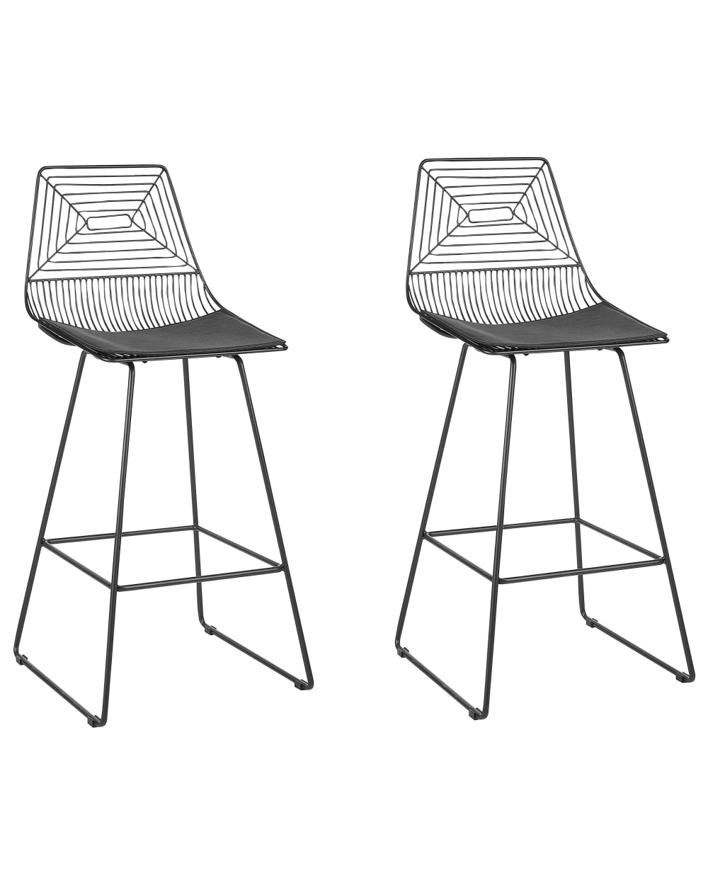 Lot 2 chaises bar