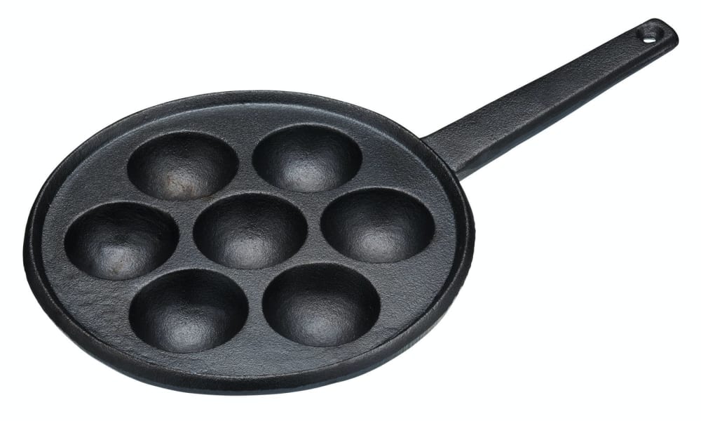 Poêle à Crêpes En Fonte Noire 20.5 cm