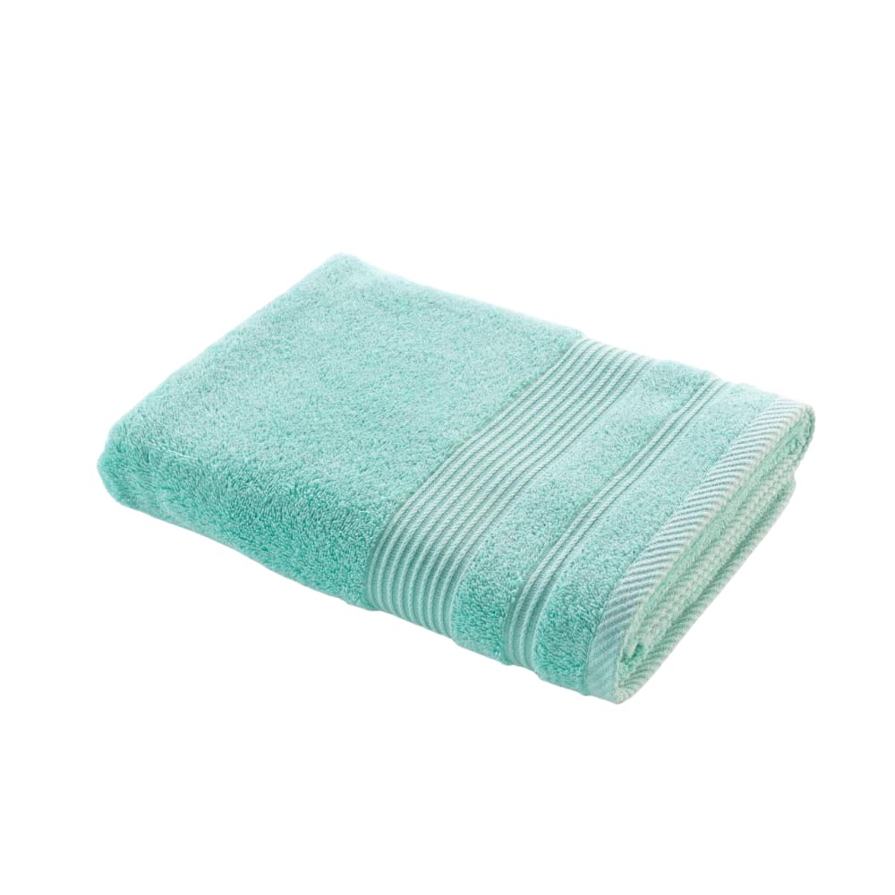 Drap de douche uni 500 g/m² céladon 70x130 cm