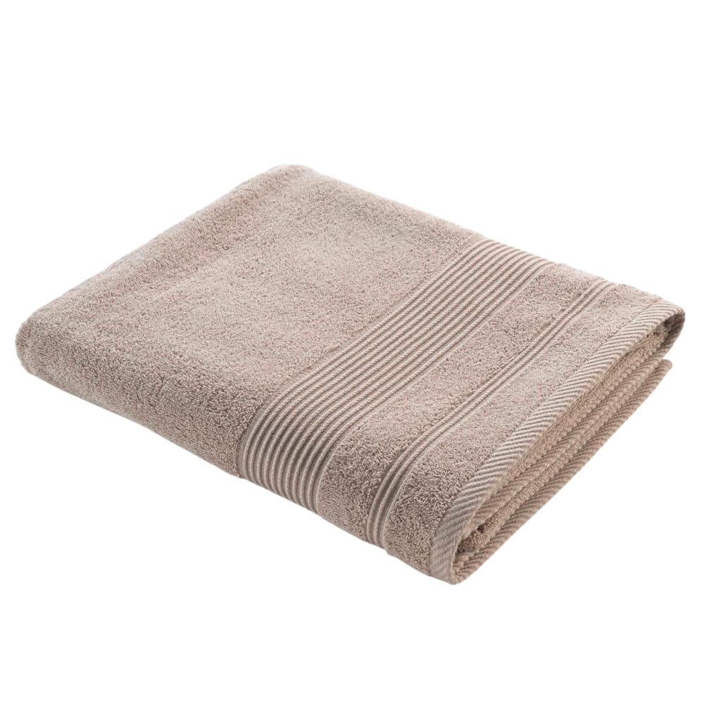 Drap de bain éponge 500 g/m² taupe 90x150 cm Drap de bain éponge 500 g/m² taupe 90x150 cm