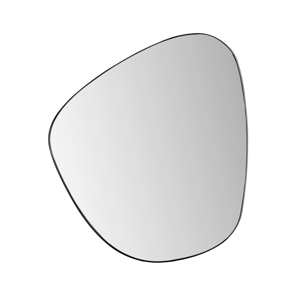 Miroir en fer noir  60x3x67 cm