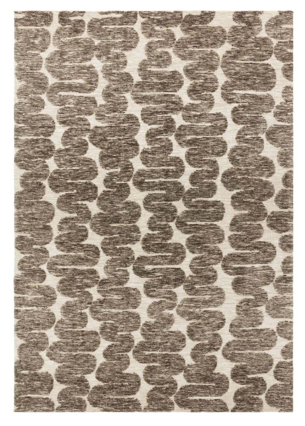 Moderner Flachwebteppich Braun 160x230 cm - Maisons Du Monde