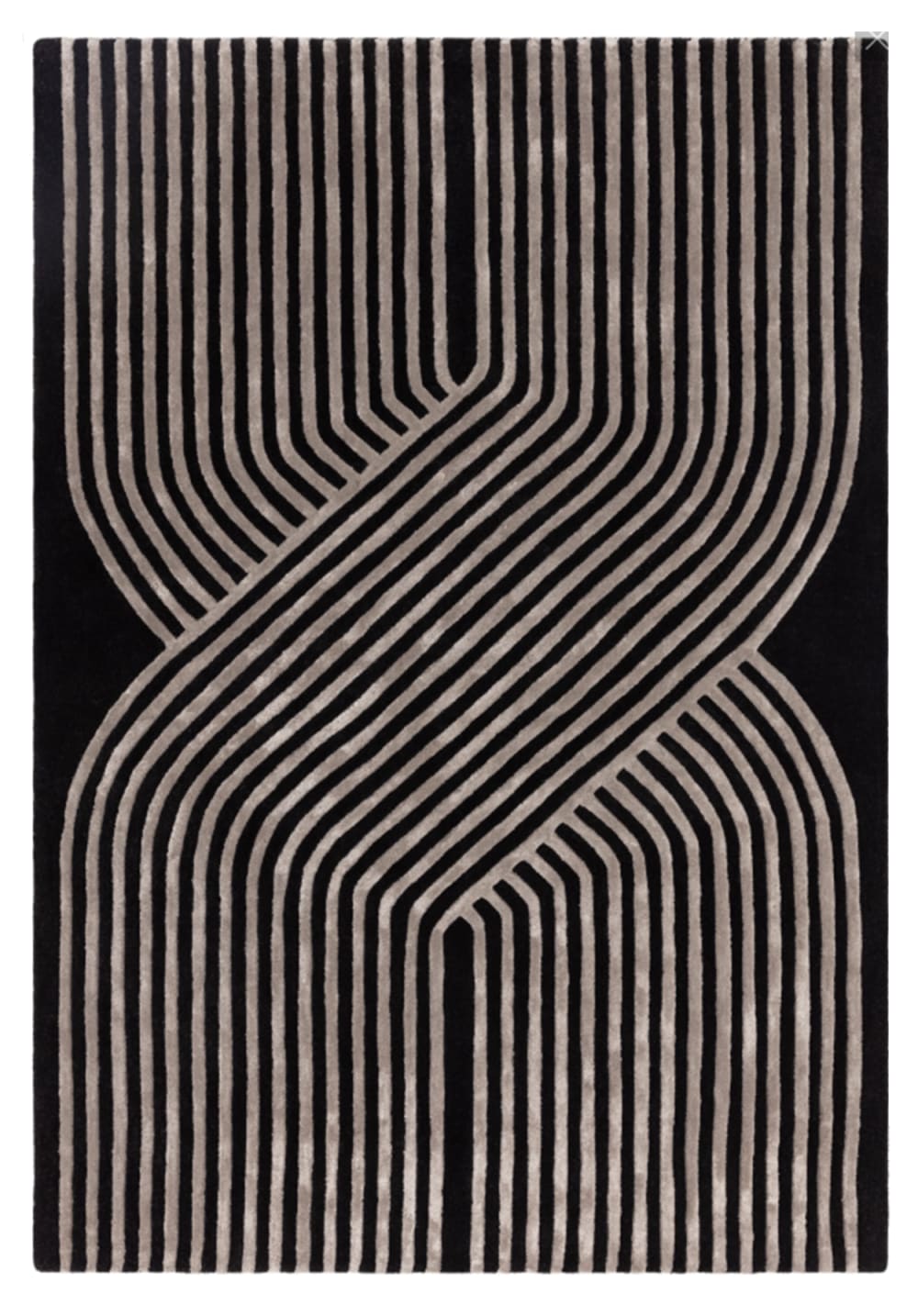 Tapis moderne tufté - main