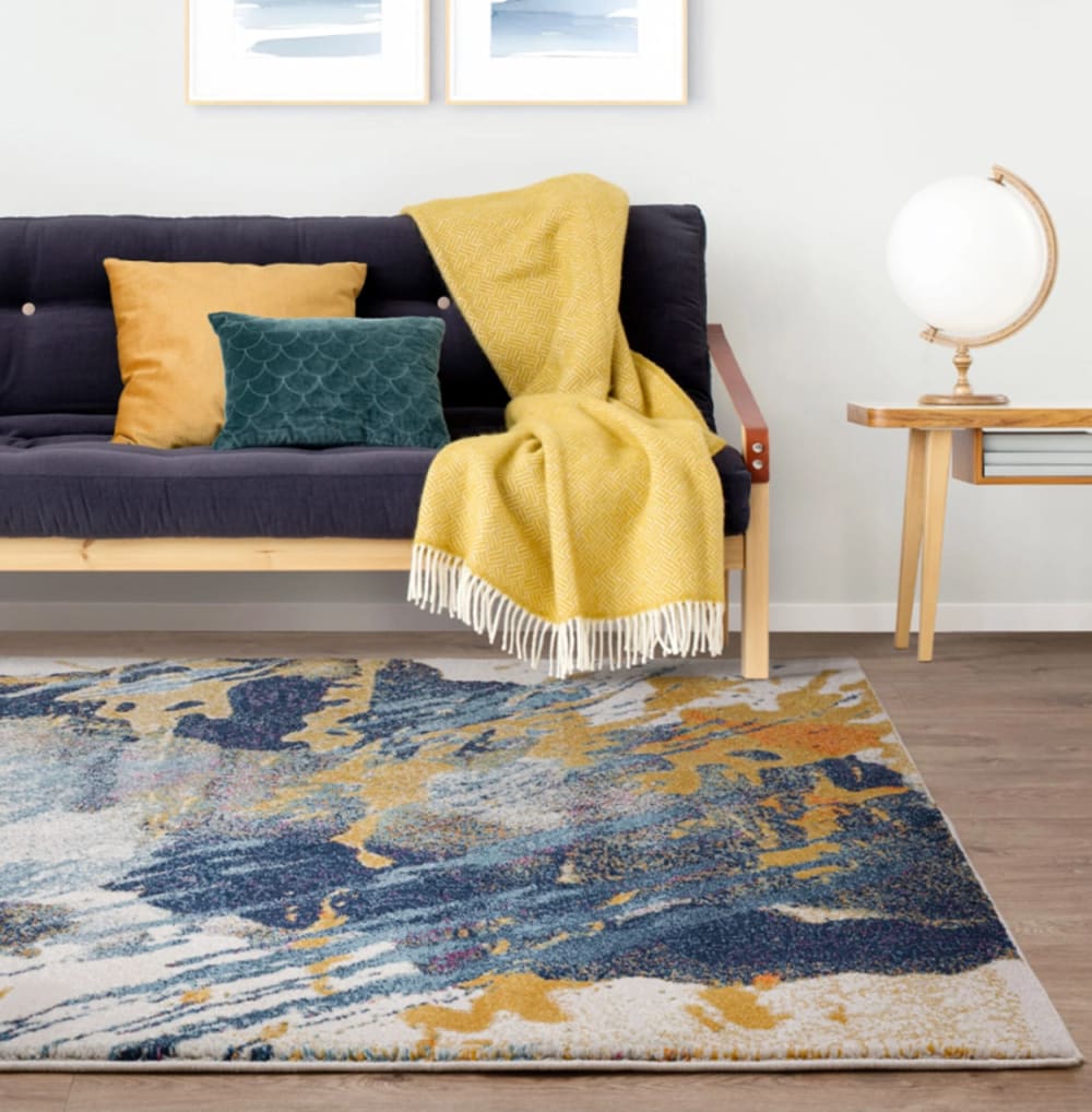 Novatrend Moderner Flachgewebeteppich Mehrfarbig 200x290 cm style modern Mehrfarbig Pp - Polypropylen