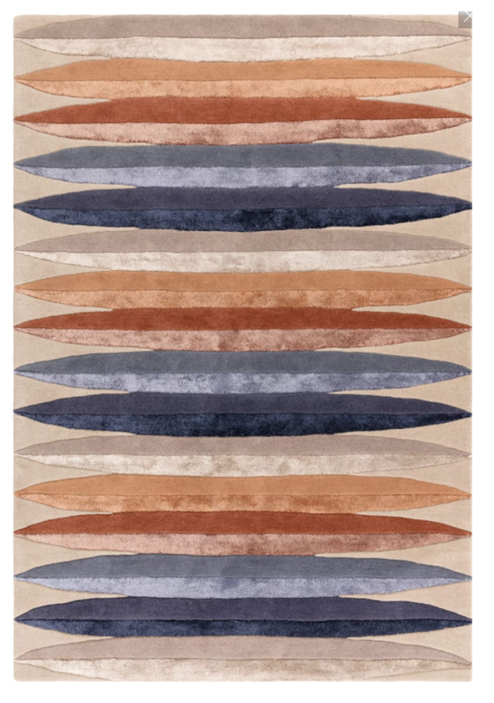 Tapis moderne tufté - main