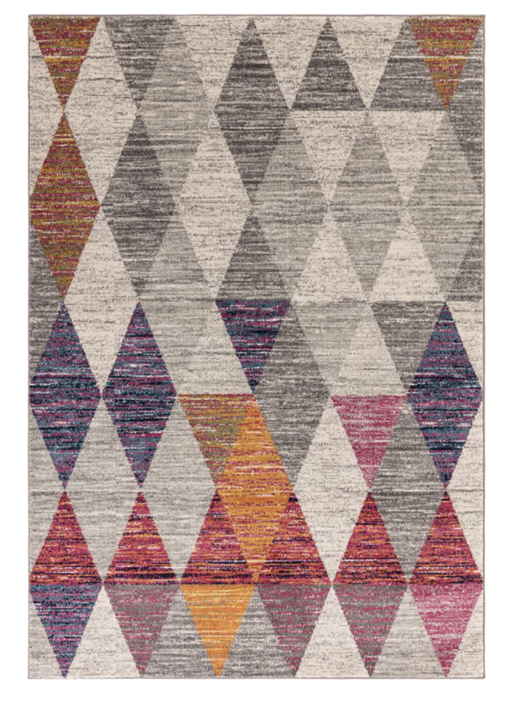 Moderner Flachgewebeteppich Rosa 080x150 cm - Maisons Du Monde