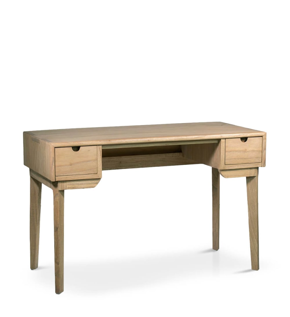 Bureau en bois beige - 120