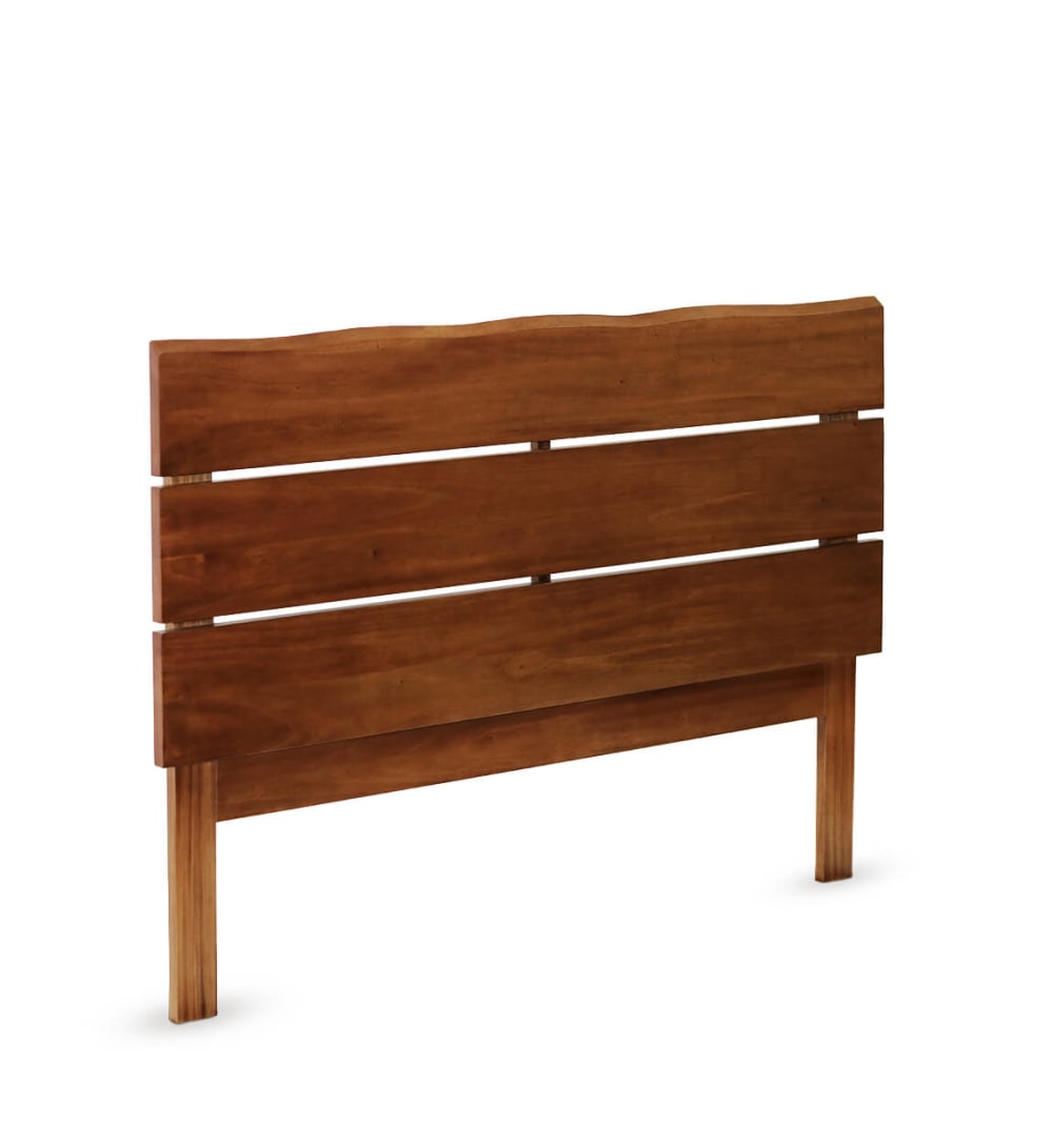 Tête de lit en bois marron L 162 cm