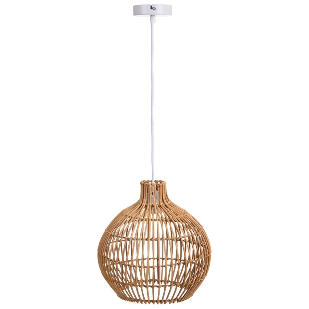 lampara de techo marron d29x31h cm
