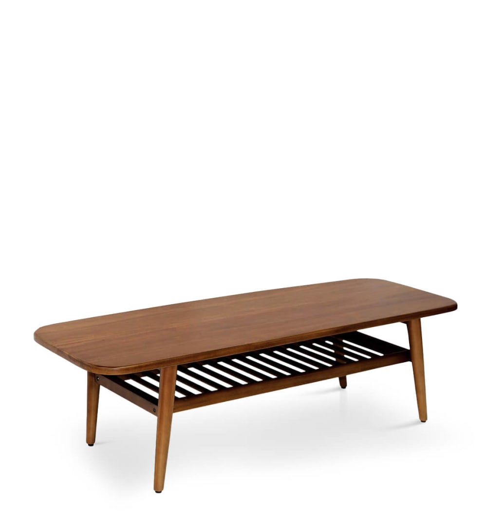 MOYCOR Couchtisch aus Holz, L 150 cm, braun - Holz