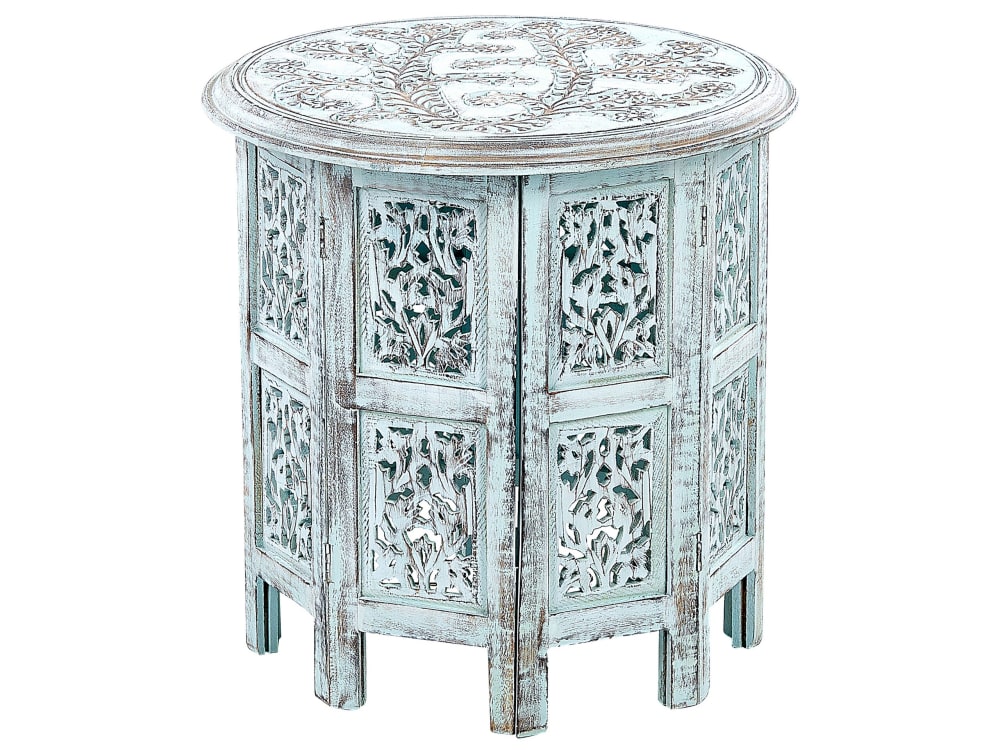 Table d'appoint bois - manguier