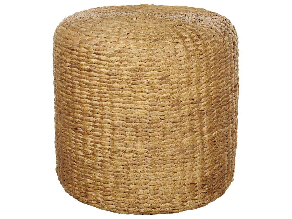 Pouf en bois naturel - 40x40cm