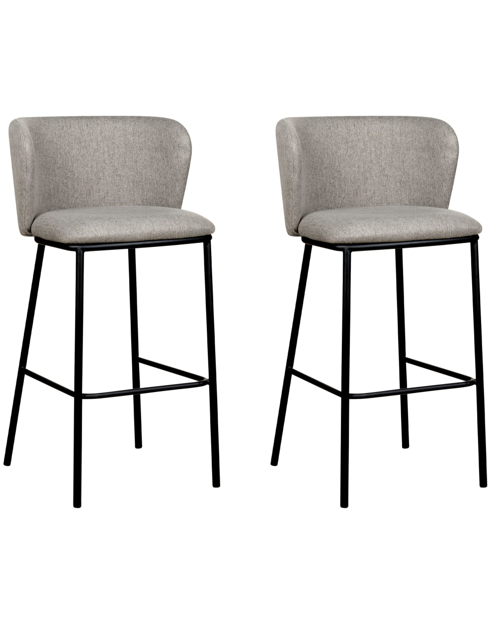 Lot 2 chaises bar