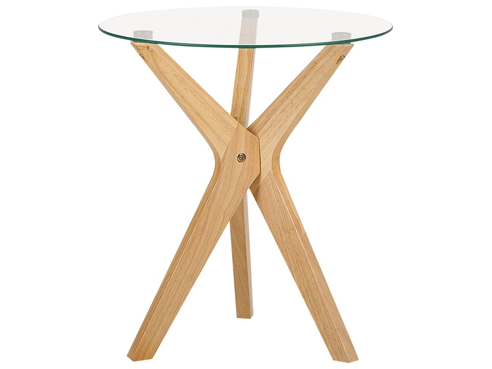 table d'appoint verre - clair