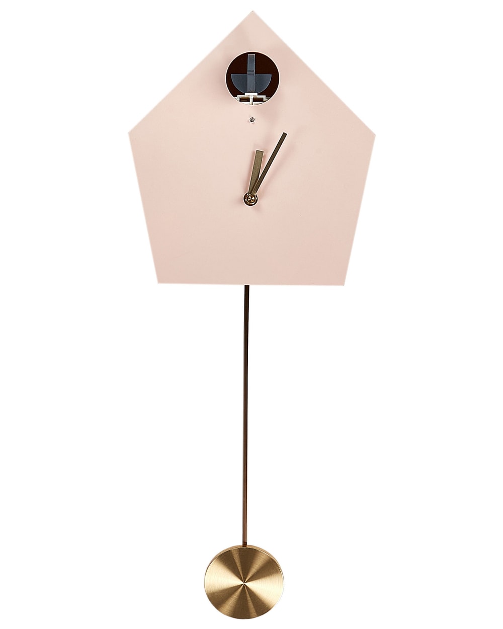 Horloge murale 24 cm rose