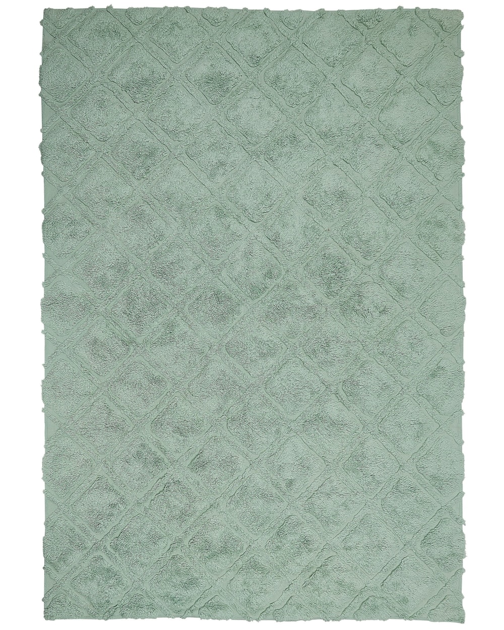 Tapis en tissu vert 230x160cm — vue 4