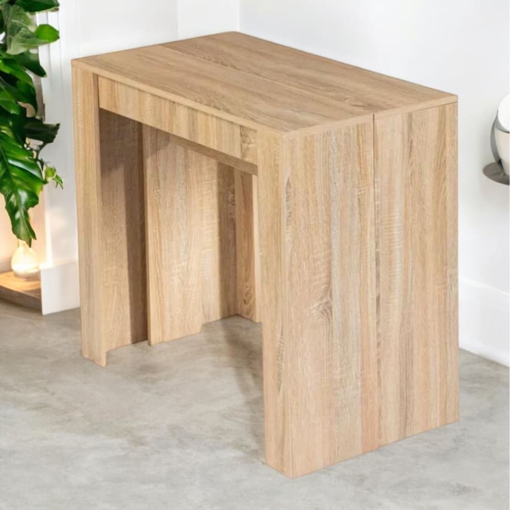 Concept Usine Konsolentisch ausziehbar aus Holz - 235 m style modern Braun Holz