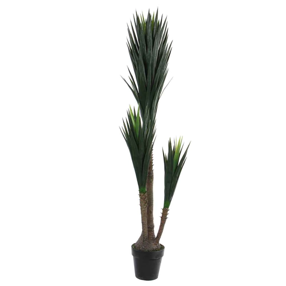 Plante artificielle crème polyester h160xl165xl20cm
