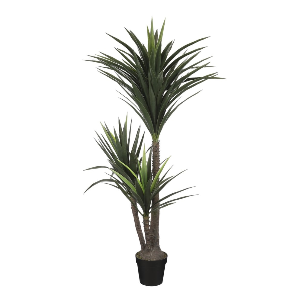Plante artificielle crème polyester h160xl165xl20cm — vue 4