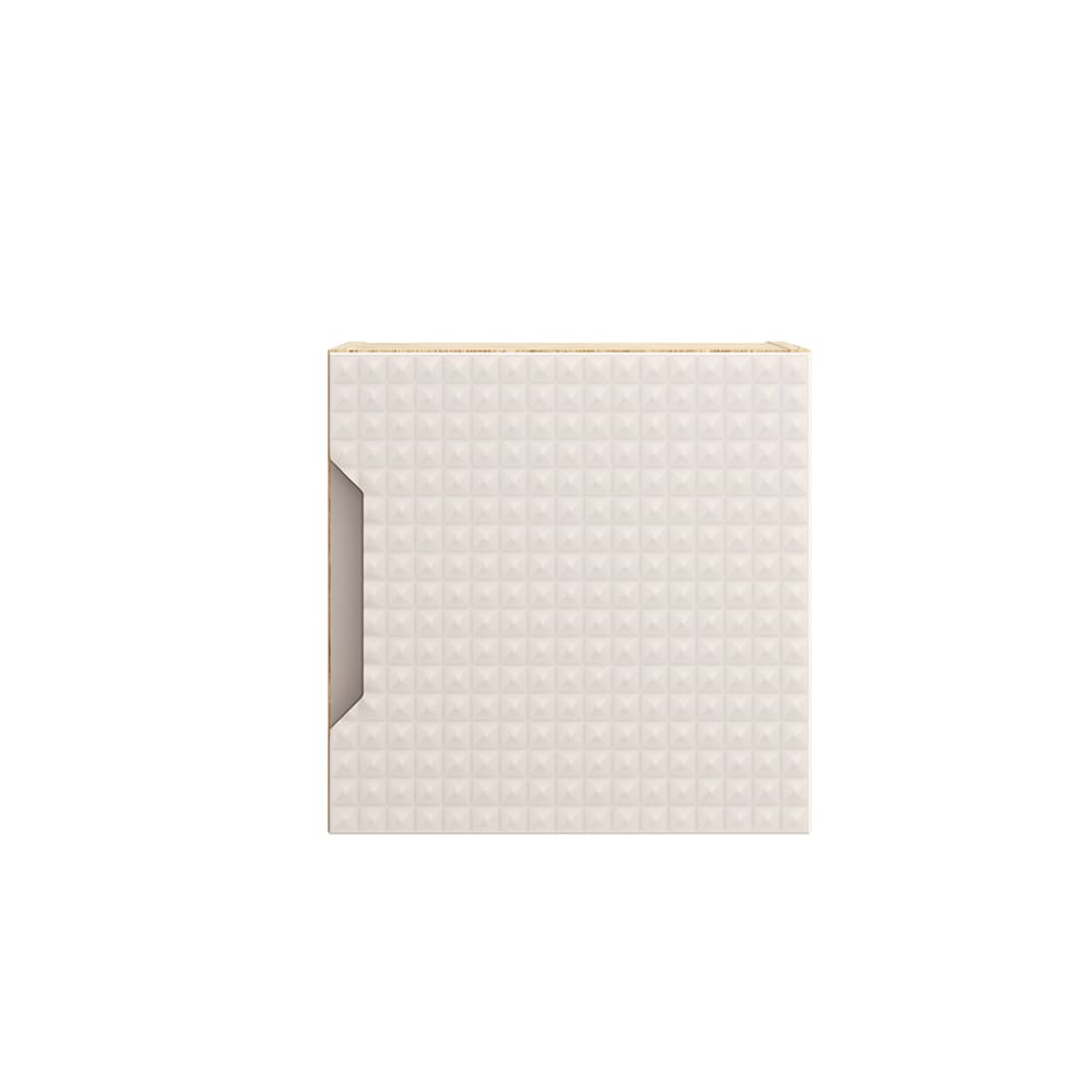 Hängeschrank 1-türig Melamin Beige und Holz - Maisons Du Monde