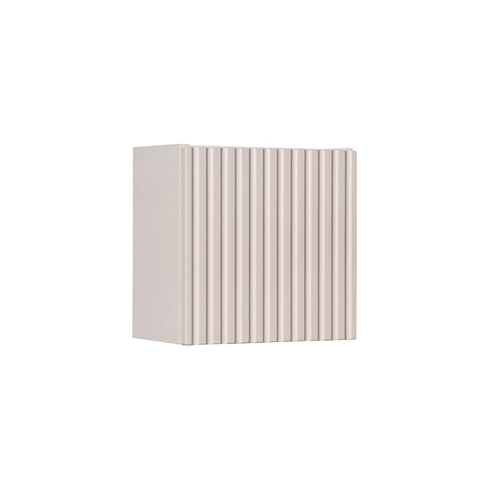 Armoire murale 1 porte panneaux stratifiés et mdf beige Armoire murale 1 porte panneaux stratifiés et mdf beige
