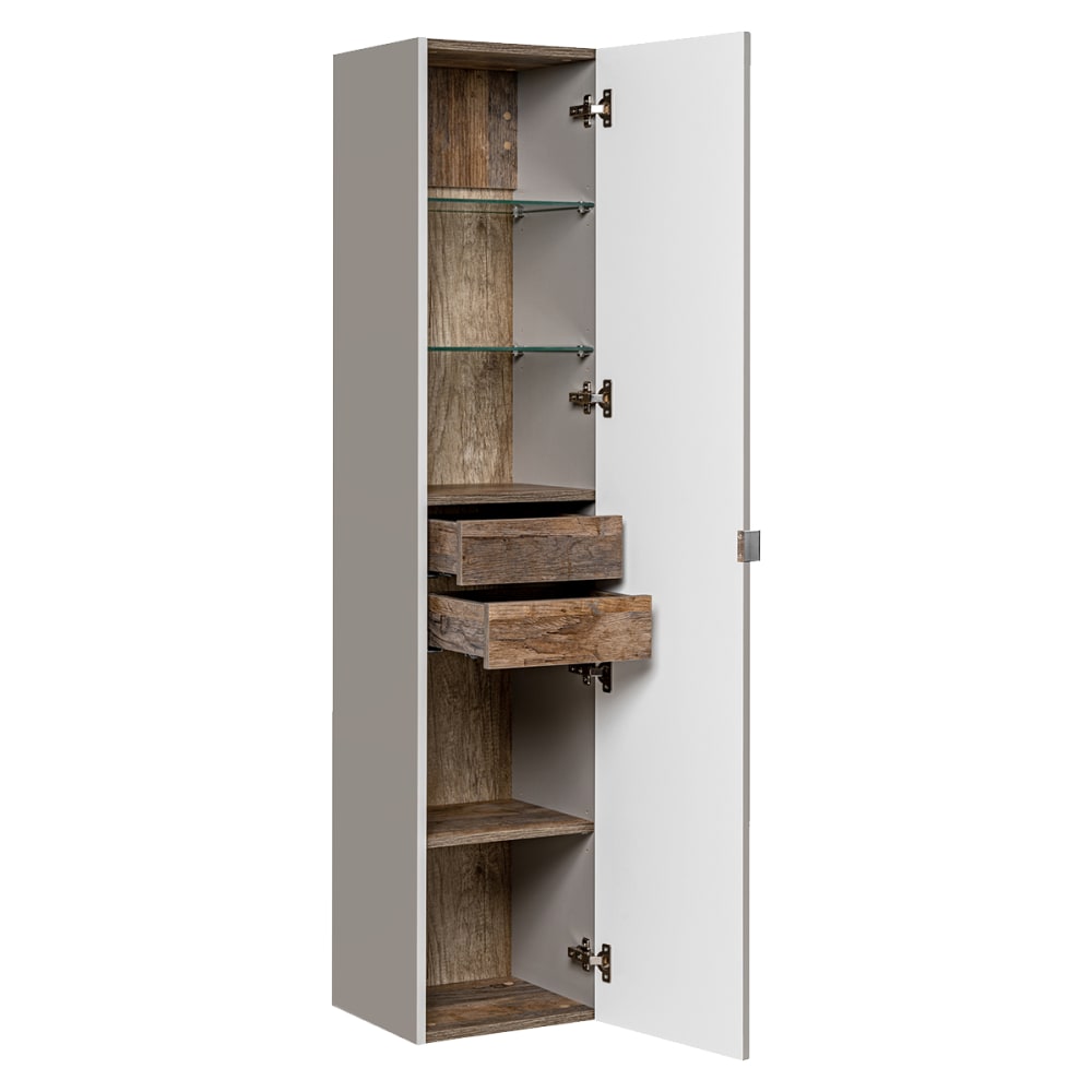 Hängesäule 1 Tür Laminat Taupe - Maisons Du Monde