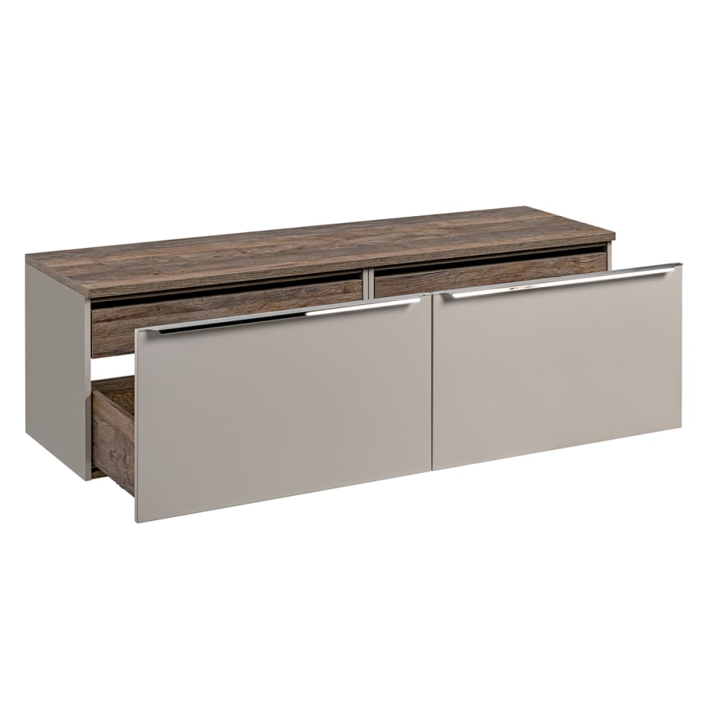 Waschtisch-Unterschrank 160cm Laminat Taupe - Maisons Du Monde