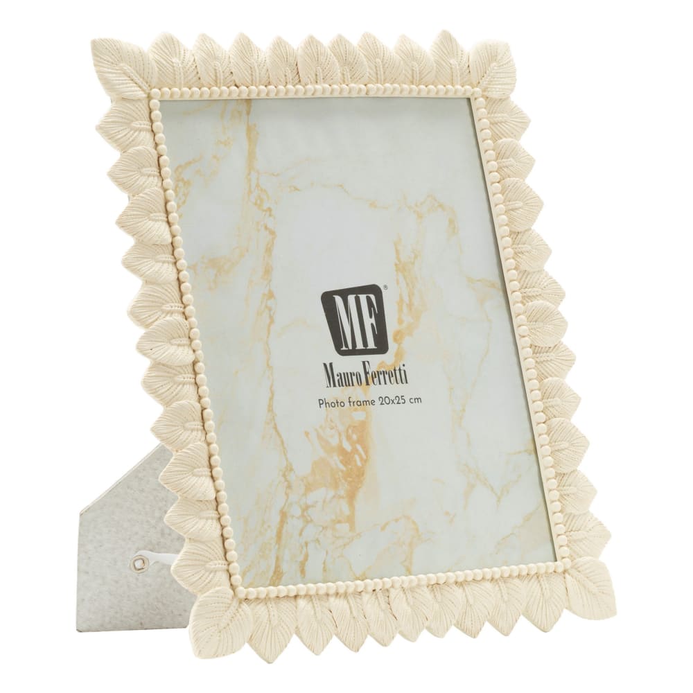 Cadre en résine crème 26,9x1,8x31,8 cm (mesure interne 20x25 cm)