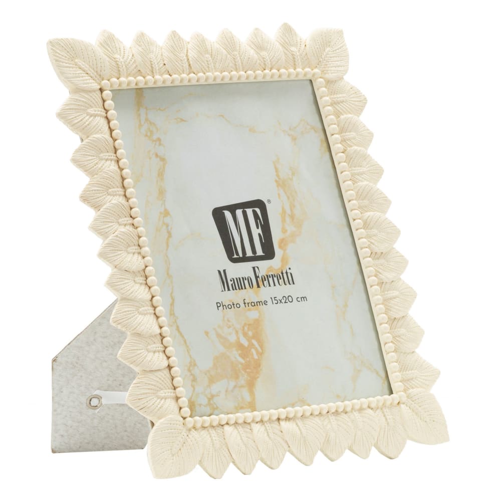 Cadre en résine crème 21,3x1,7x26,5 cm (mesure interne 15x20 cm)