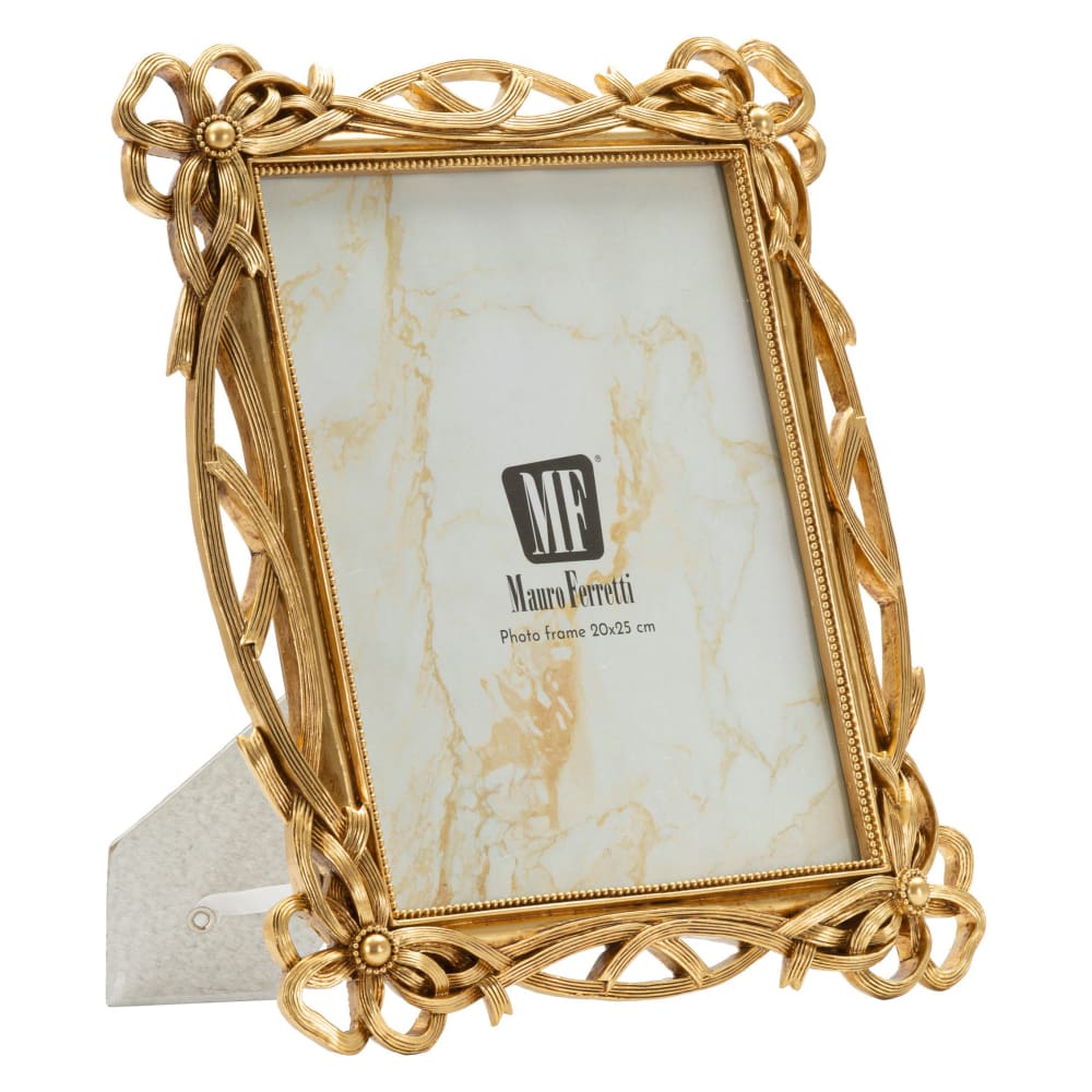 Cadre en résine dorée 29x2,4x33,6 cm (mesure intérieure 20x25 cm)