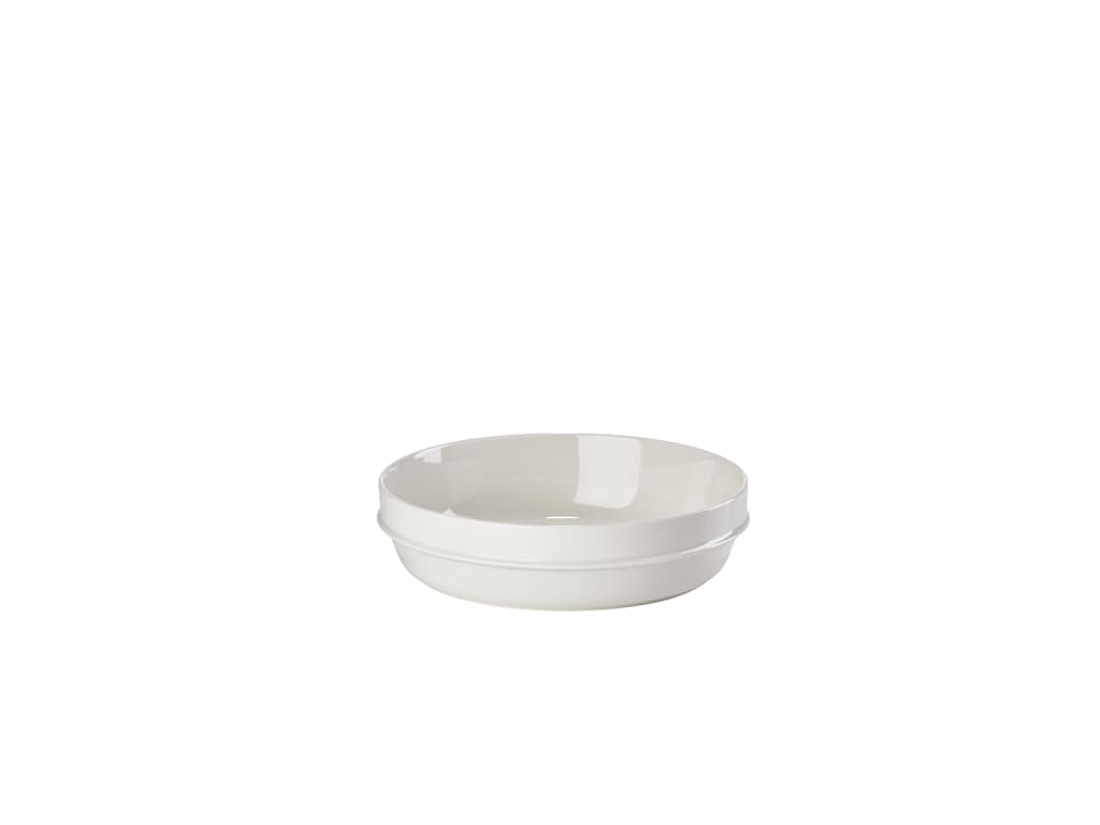 Saladier en porcelaine blanc cassé — Beyit