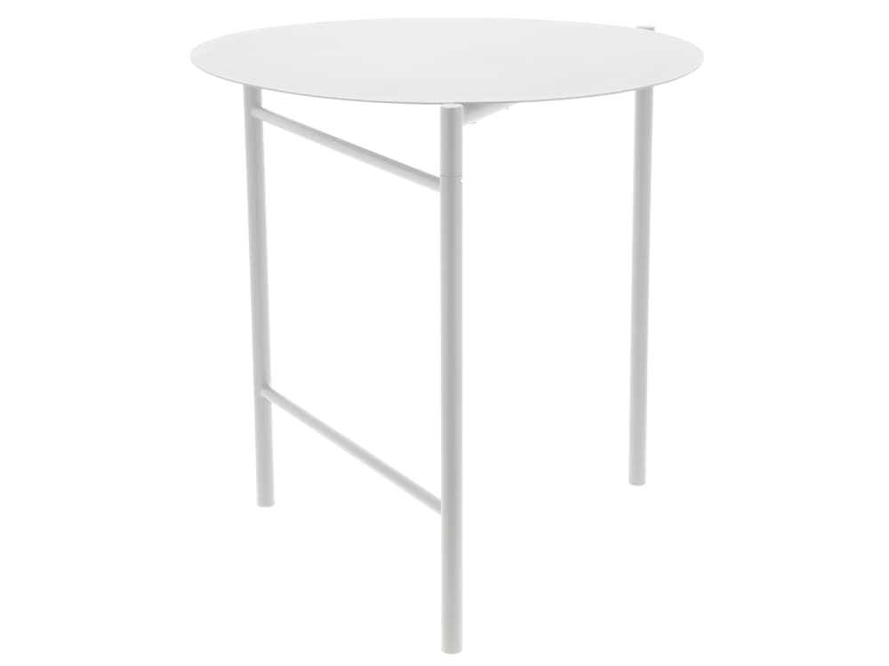 Table en acier laqué