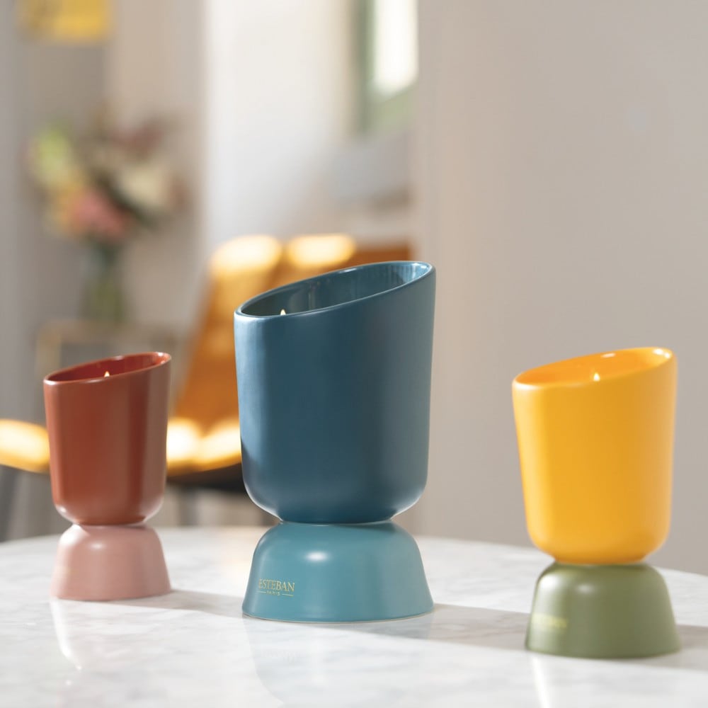 Bougie rechargeable 700g Figue noire