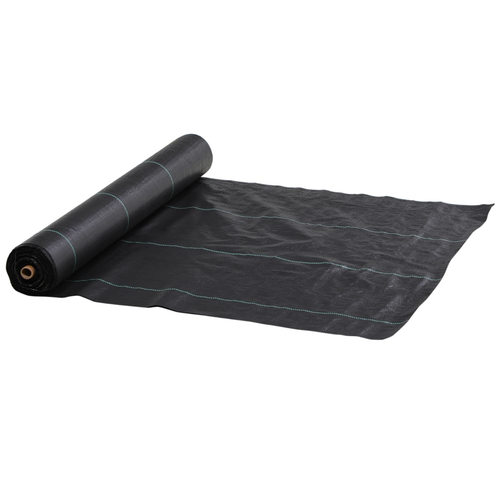 Toile de paillage résistant aux déchirures polypropylène noir