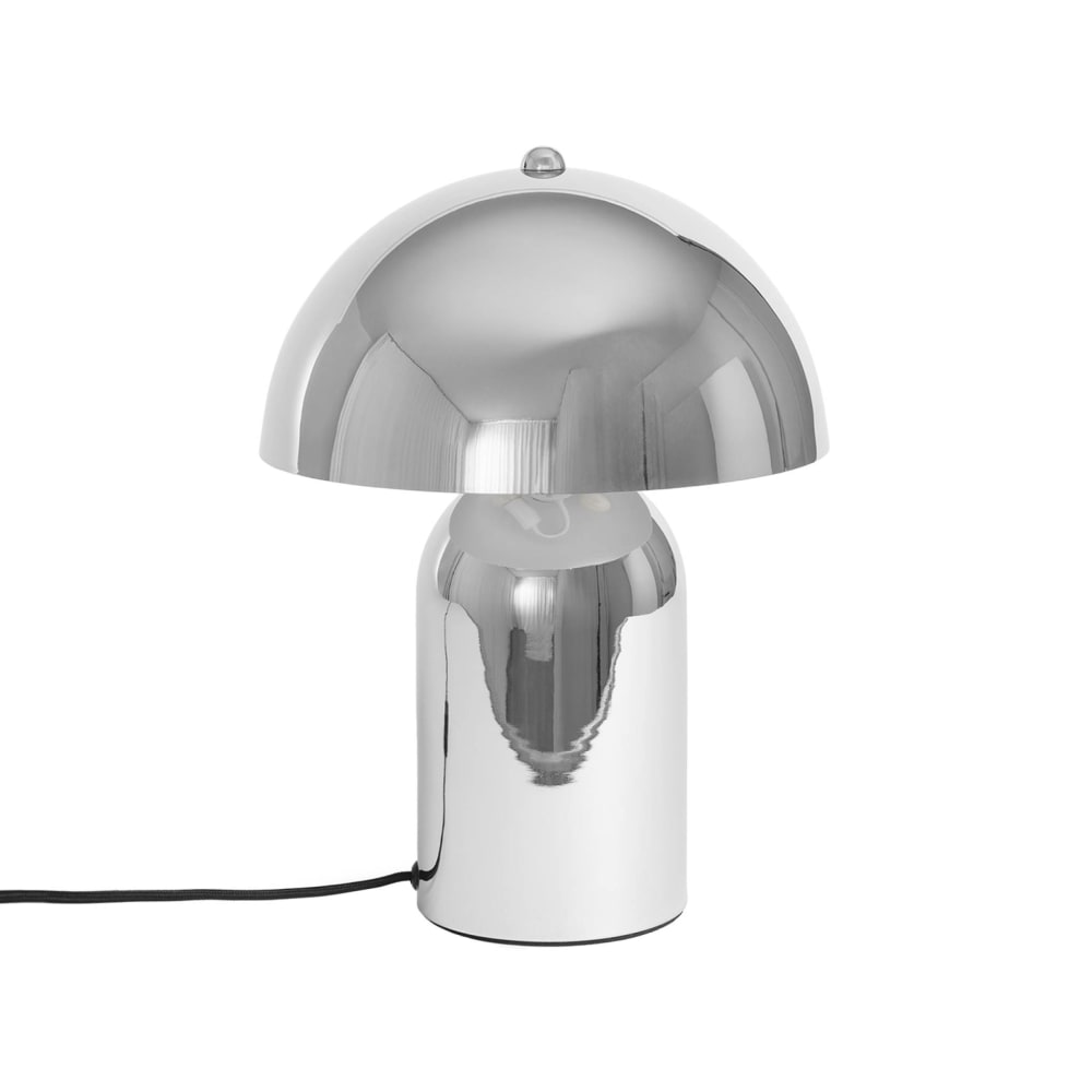 Lampe de table intérieur métal chromé d 25cm